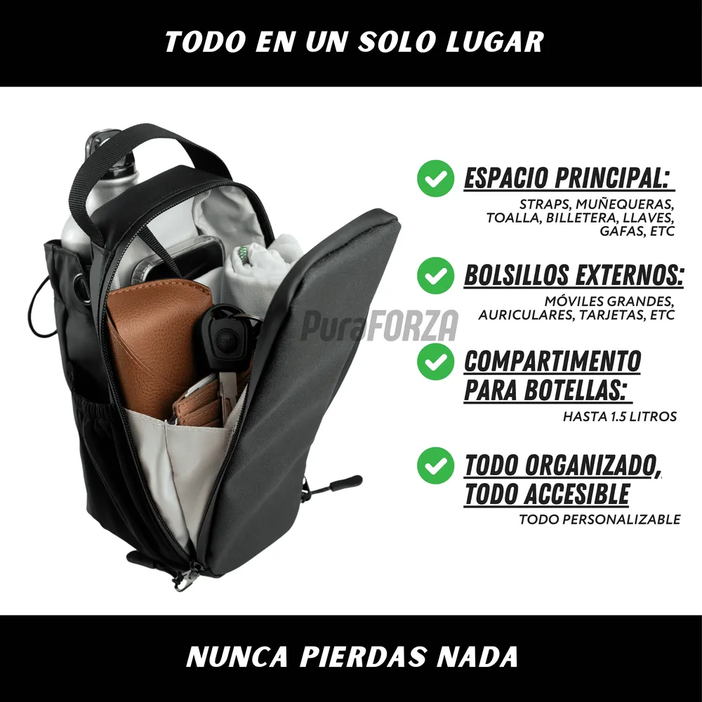 Bolsa Magnética de Ginásio PuraFORZA, 8